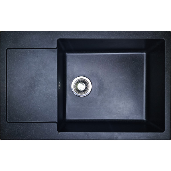 Кухонна мийка Adamant GENERAL Чорний металлік