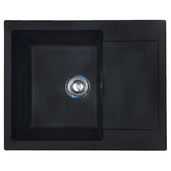 Кухонна мийка Adamant MINIMAL Чорний металік