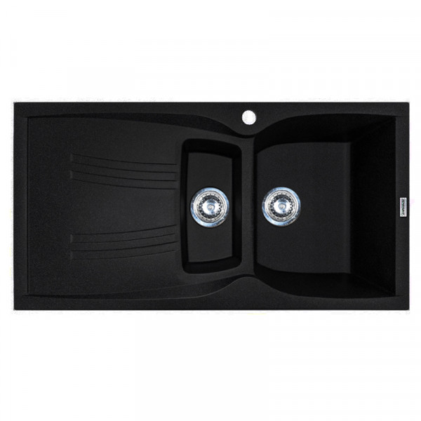 Кухонна мийка Adamant NEW LINE PLUS Антрацит