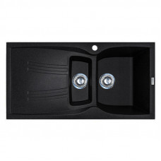 Кухонна мийка Adamant NEW LINE PLUS Чорний металік