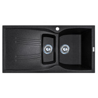 Кухонна мийка Adamant NEW LINE PLUS Чорний