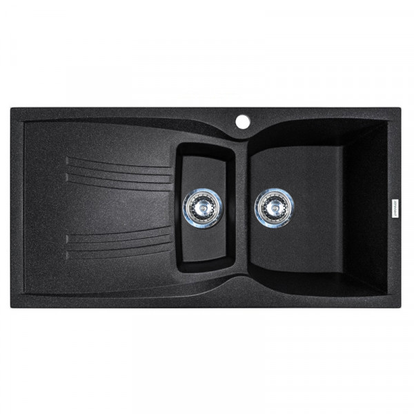 Кухонна мийка Adamant NEW LINE PLUS Чорний