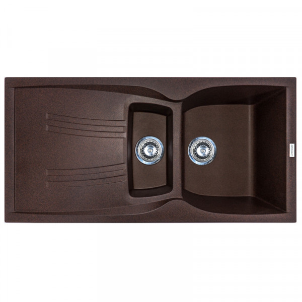 Кухонна мийка Adamant NEW LINE PLUS Коричневий