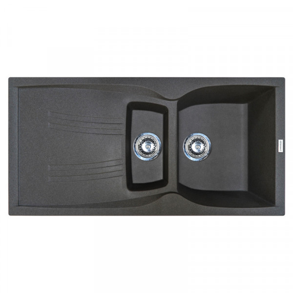 Кухонна мийка Adamant NEW LINE PLUS Графіт