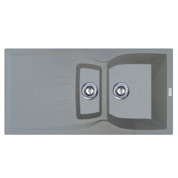 Кухонна мийка Adamant NEW LINE PLUS Сірий