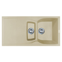 Кухонна мийка Adamant NEW LINE PLUS Ivory