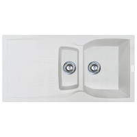 Кухонна мийка Adamant NEW LINE PLUS Білий