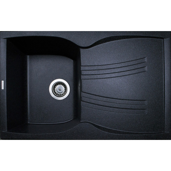 Кухонна мийка Adamant NEW LINE Чорний металік