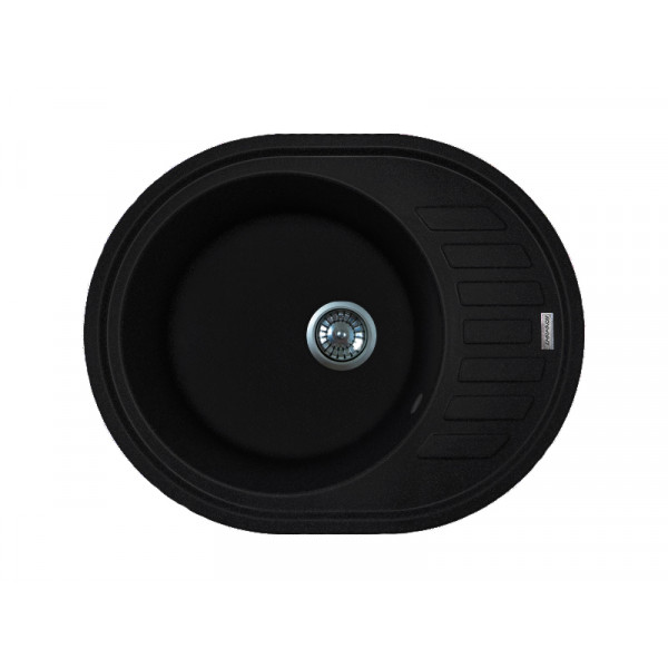 Кухонна мийка Adamant OVUM Антрацит