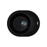 Кухонна мийка Adamant OVUM Чорний металік