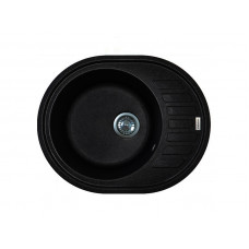 Кухонна мийка Adamant OVUM Чорний металік