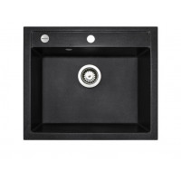 Кухонна мийка Adamant PRIZMA Чорний металік