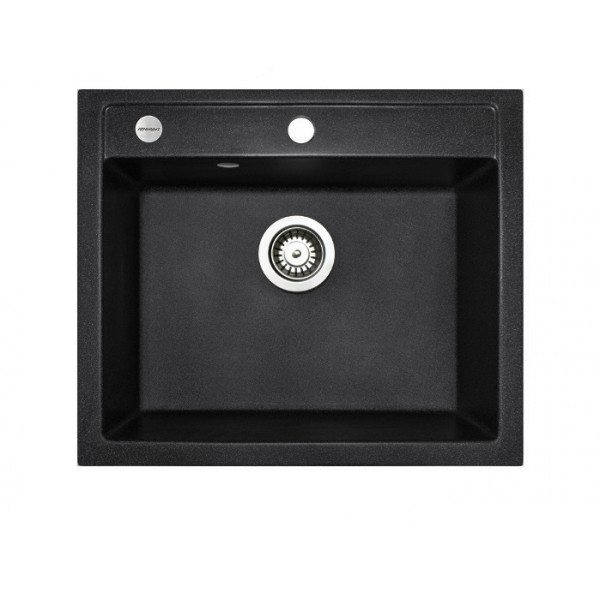 Кухонна мийка Adamant PRIZMA Чорний металік