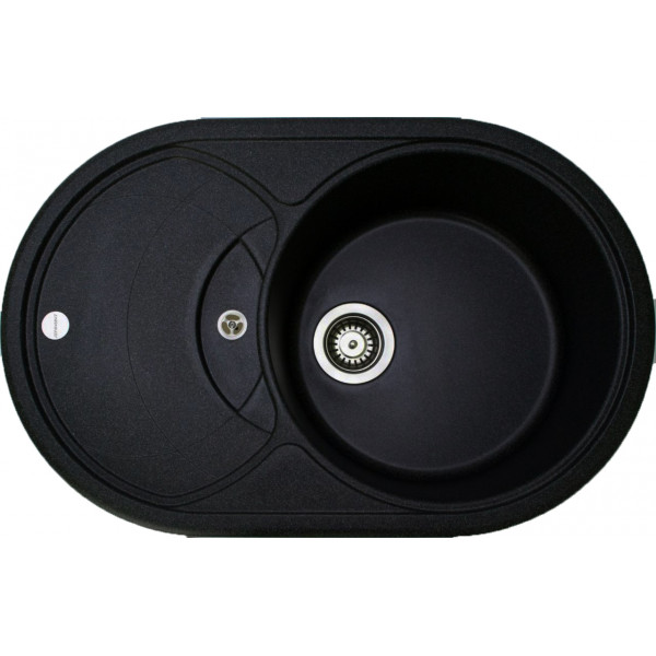 Кухонна мийка Adamant SHELL Антрацит