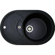 Кухонна мийка Adamant SHELL Чорний металік