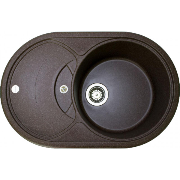 Кухонна мийка Adamant SHELL Коричневий