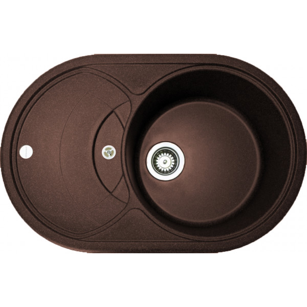 Кухонна мийка Adamant SHELL Mokko