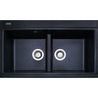 Кухонна мийка Adamant SIMILAR Чорний металік