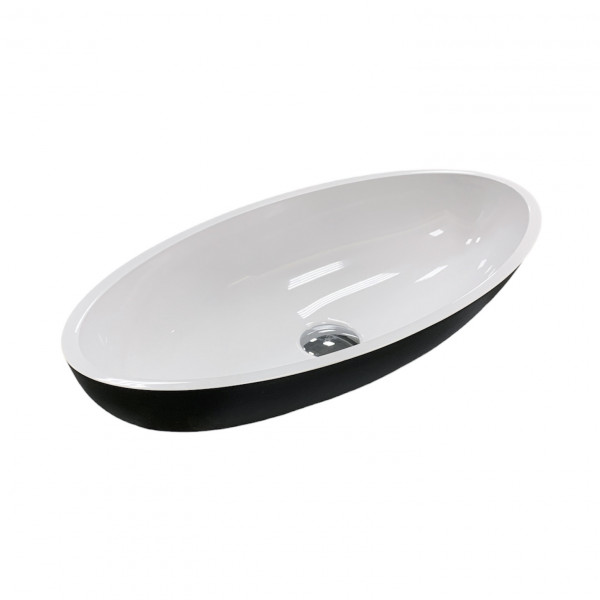 Умивальник Adamant Andere New Black\White glossy