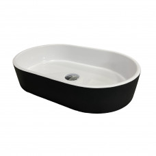 Умивальник Adamant Beste New Black\White glossy