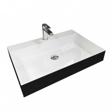 Умивальник Adamant SLENDER Black/White