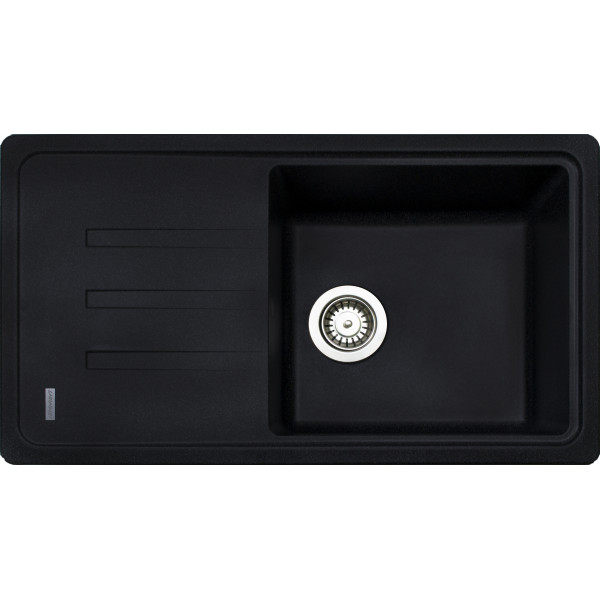 Кухонна мийка Adamant SLIM LONG Антрацит