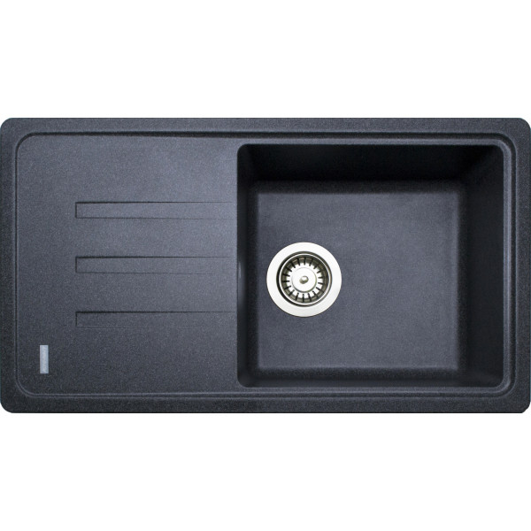 Кухонна мийка Adamant SLIM LONG Графіт