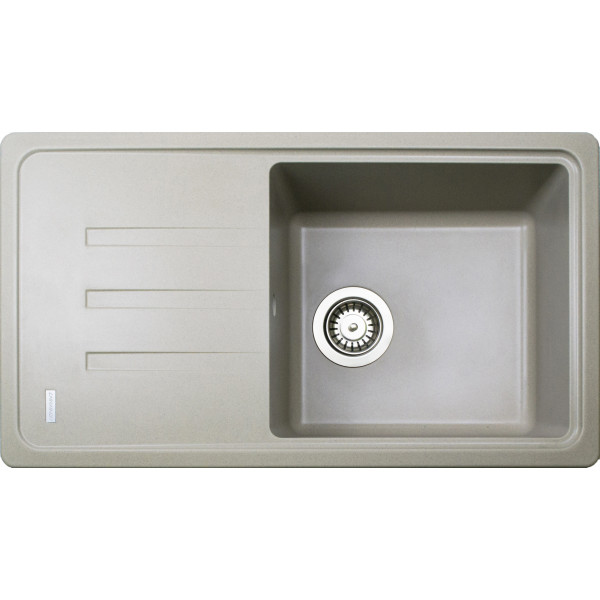 Кухонна мийка Adamant SLIM LONG Білий