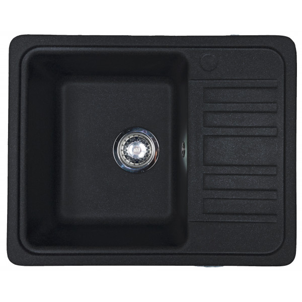 Кухонна мийка Adamant SMALL Чорний металік