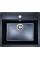 Кухонна мийка Adamant STEP Чорний металік