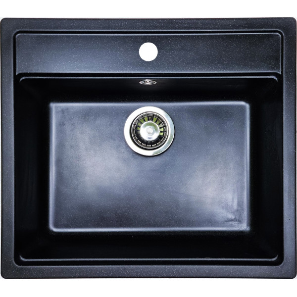 Кухонна мийка Adamant STEP Чорний металік