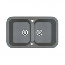 Кухонна мийка Adamant TWINS Сірий