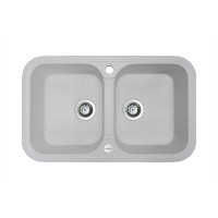 Кухонна мийка Adamant TWINS Old stone