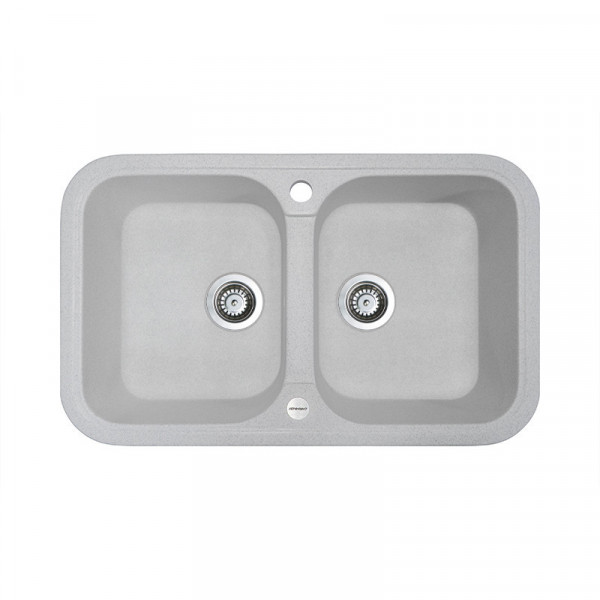 Кухонна мийка Adamant TWINS Old stone