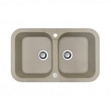 Кухонна мийка Adamant TWINS Сахара