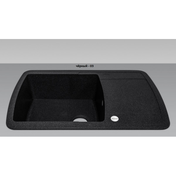 Кухонна мийка Adamant OPTIMAKS Чорний