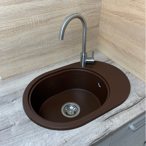 Кухонна мийка Adamant OVALE Коричневий