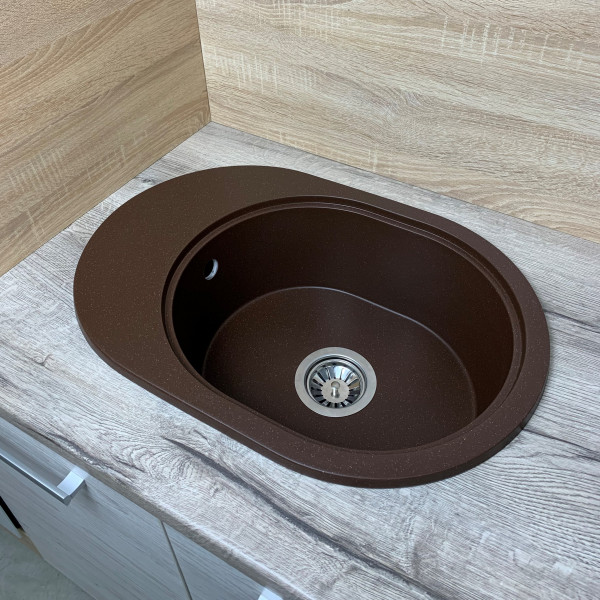 Кухонна мийка Adamant OVALE Коричневий