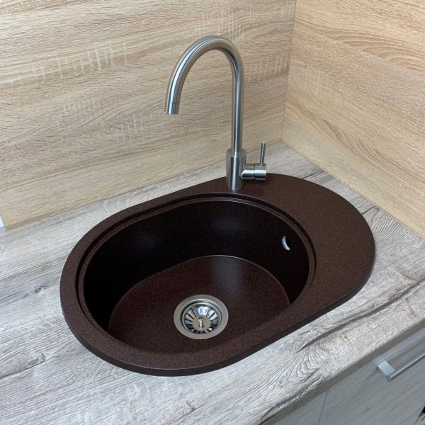 Кухонна мийка Adamant OVALE Mokko