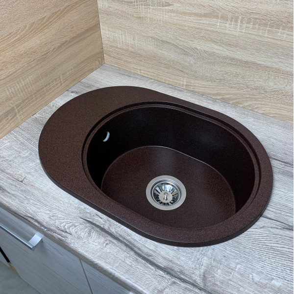 Кухонна мийка Adamant OVALE Mokko