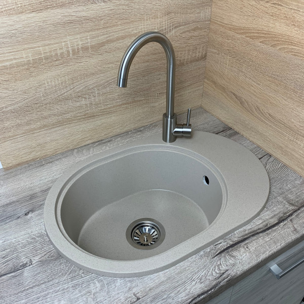 Кухонна мийка Adamant OVALE Сахара