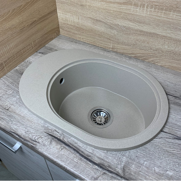 Кухонна мийка Adamant OVALE Сахара