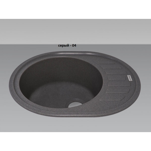 Кухонна мийка Adamant OVUM Сірий