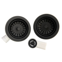 Сифон подвійний Adamant  FSA-02 Антрацит