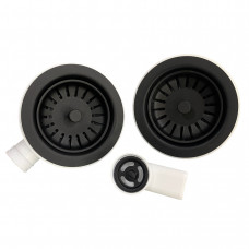 Сифон подвійний Adamant  FSA-02 Антрацит