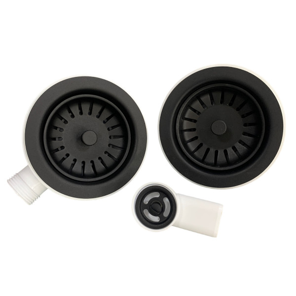 Сифон подвійний Adamant  FSA-02 Антрацит