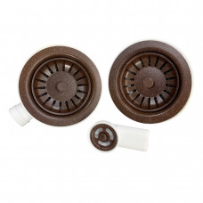 Сифон подвійний Adamant  FSA-02 Коричневий