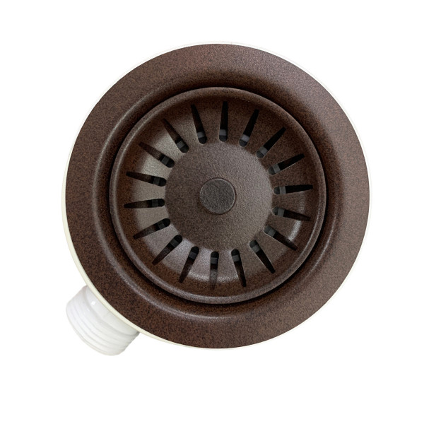 Сифон подвійний Adamant  FSA-02 Mokko