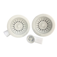 Сифон подвійний Adamant  FSA-02 Old-Stone