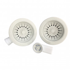 Сифон подвійний Adamant  FSA-02 Old-Stone